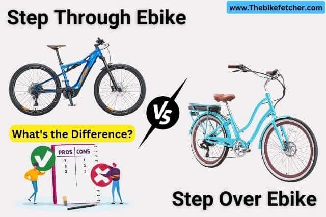 Step Through vs Step over ebike
