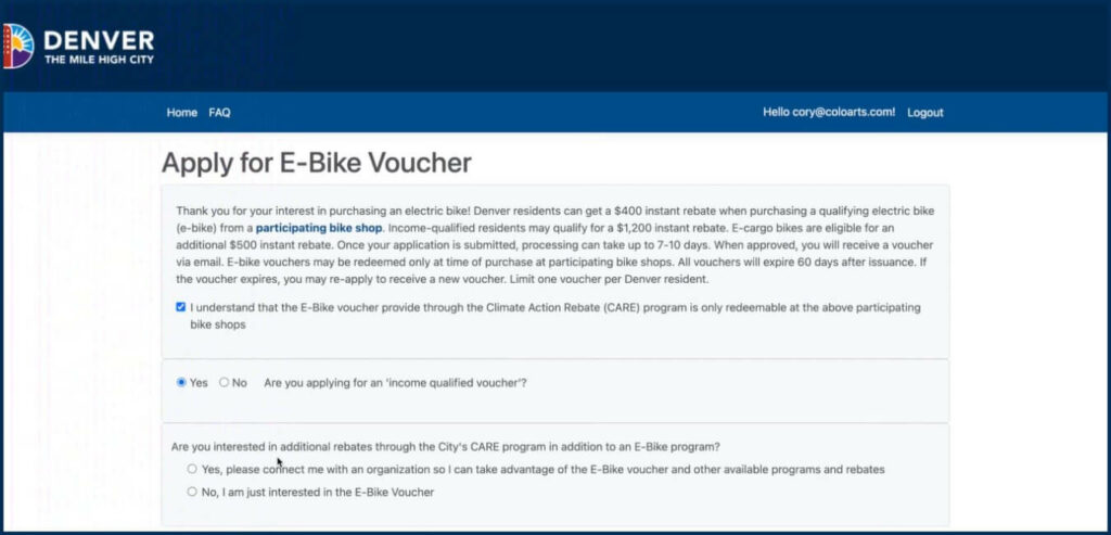 Denver Ebike Rebate Program 2023 How To Apply Explained 