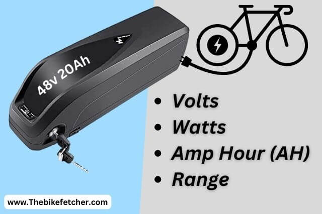 ebike battery terminologies