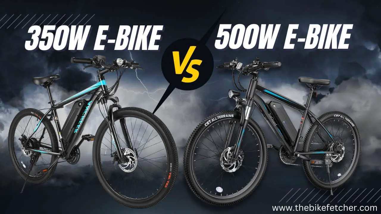 350w vs 500w ebike