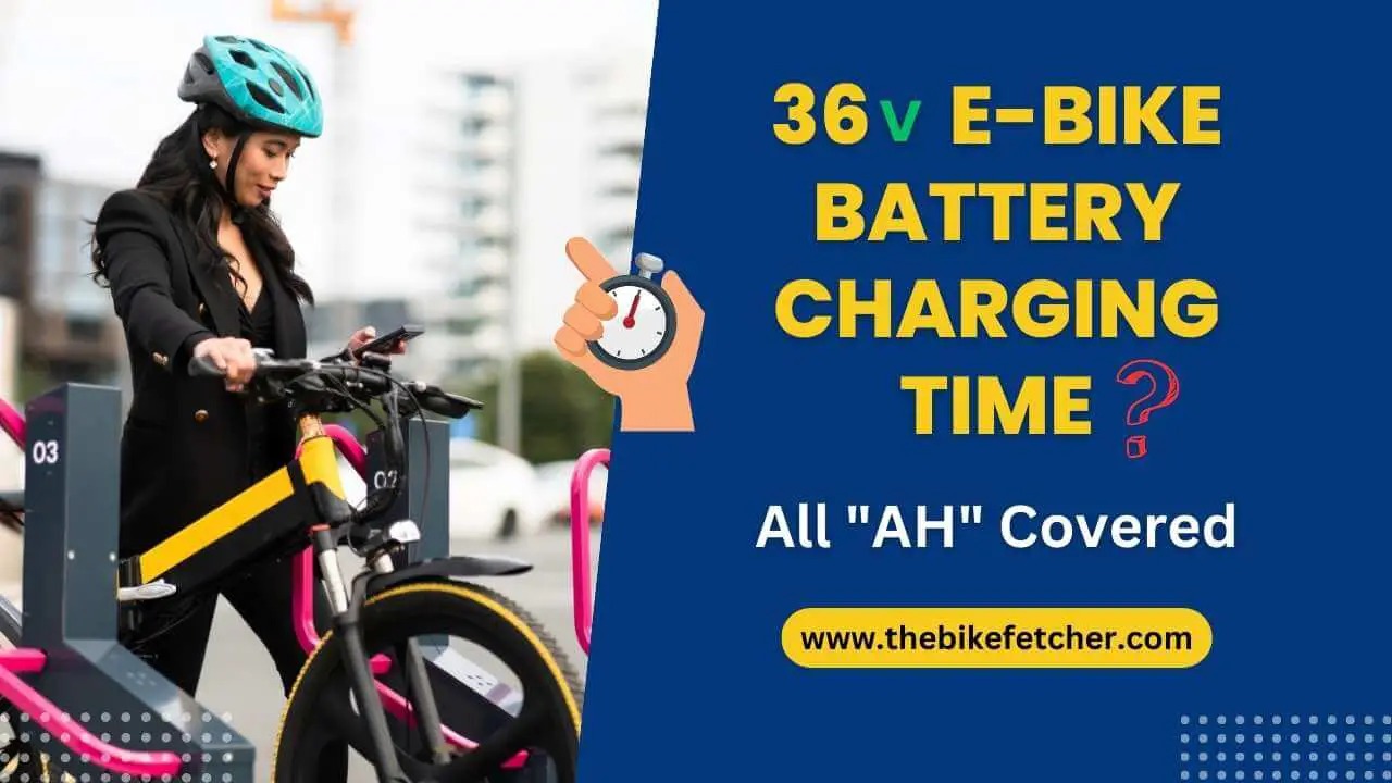 how long to charge a 36v ebike battery