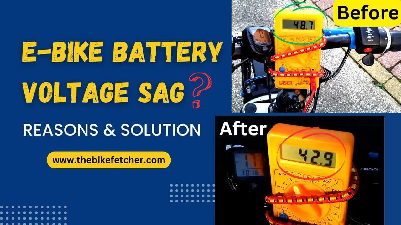what is ebike battery voltage sag