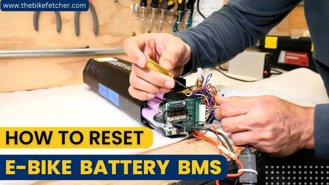 how to reset ebike battery bms