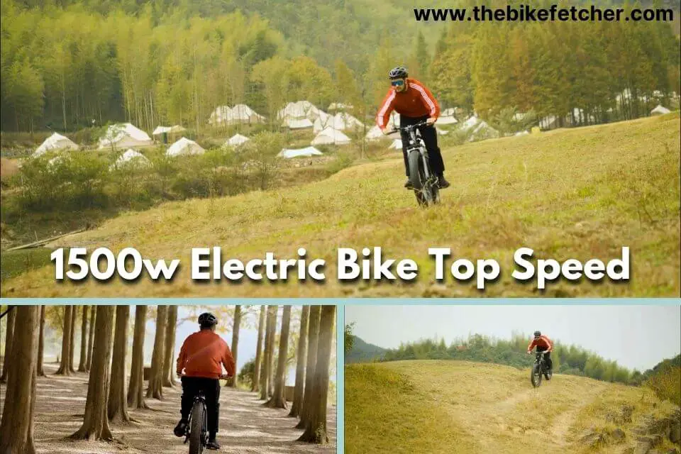 1500 watt electric bike top speed