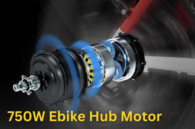 750w ebike motor management