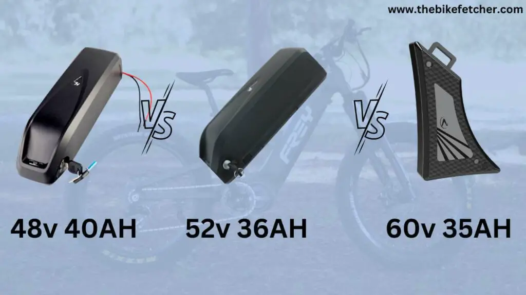 what battery size for a 2000w ebike