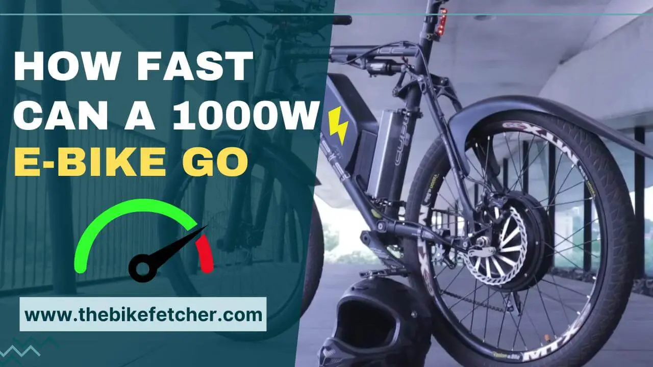 how fast can a 1000w electric bike go