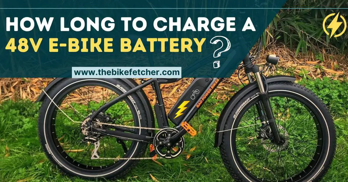 how long to charge 48v ebike battery