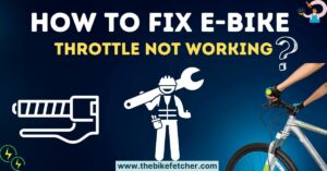 ebike throttle not working