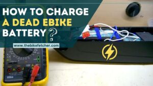 how to charge a dead ebike battery