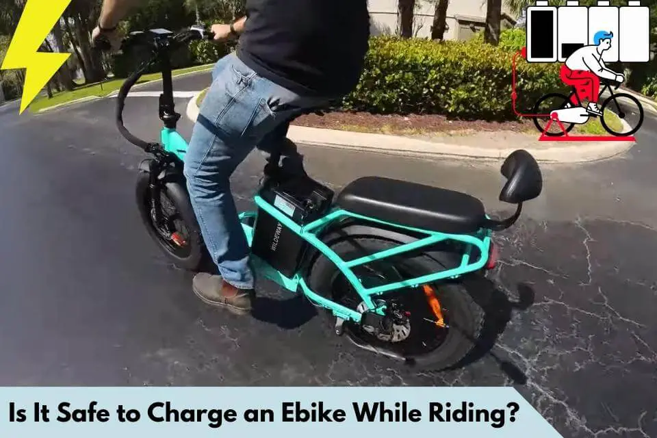 Charge battery 2025 while riding bike