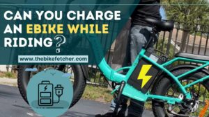 can you charge an ebike while riding