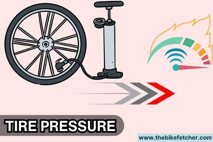 tire pressure affects ebike speed