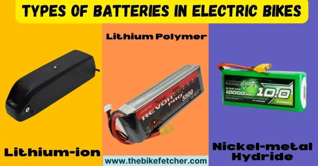 Types of Batteries in Electric Bikes