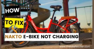 nakto electric bike battery not charging