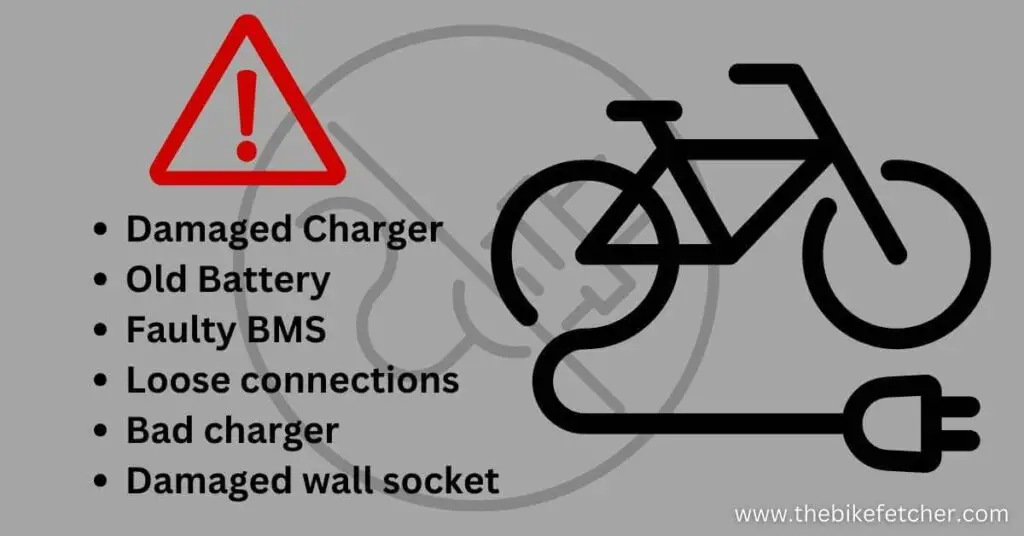 reasons for Bosch Ebike Battery Not Charging